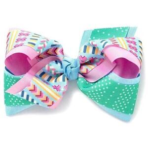 New Matilda Jane Dream Chasers Life in Color Bow NWT Time to Hair Bow 6"W